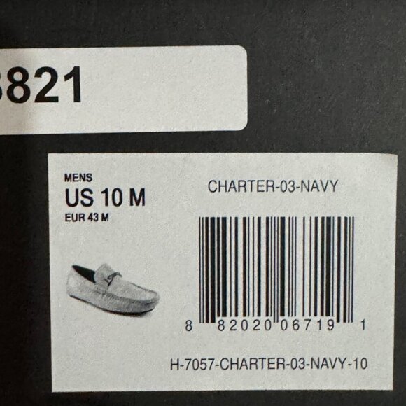 Aston Marc Charter-03 Navy Loafers Men’s Size 10M Driving Moccasins Slip On 🥿 - Picture 10 of 11